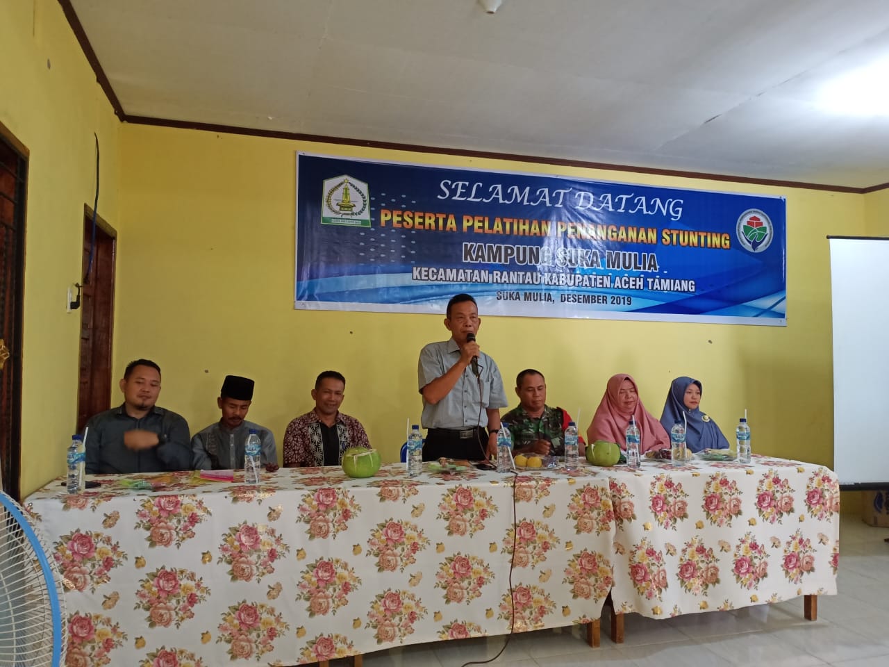 Pelatihan Penanganan Stunting Kampung Suka Mulia Kecamatan Rantau