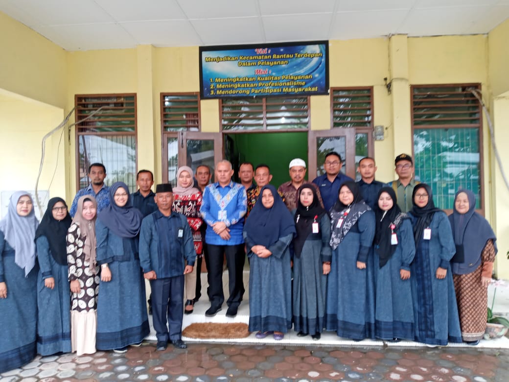 Kunjungan Sekda Aceh KeKecamatan Rantau